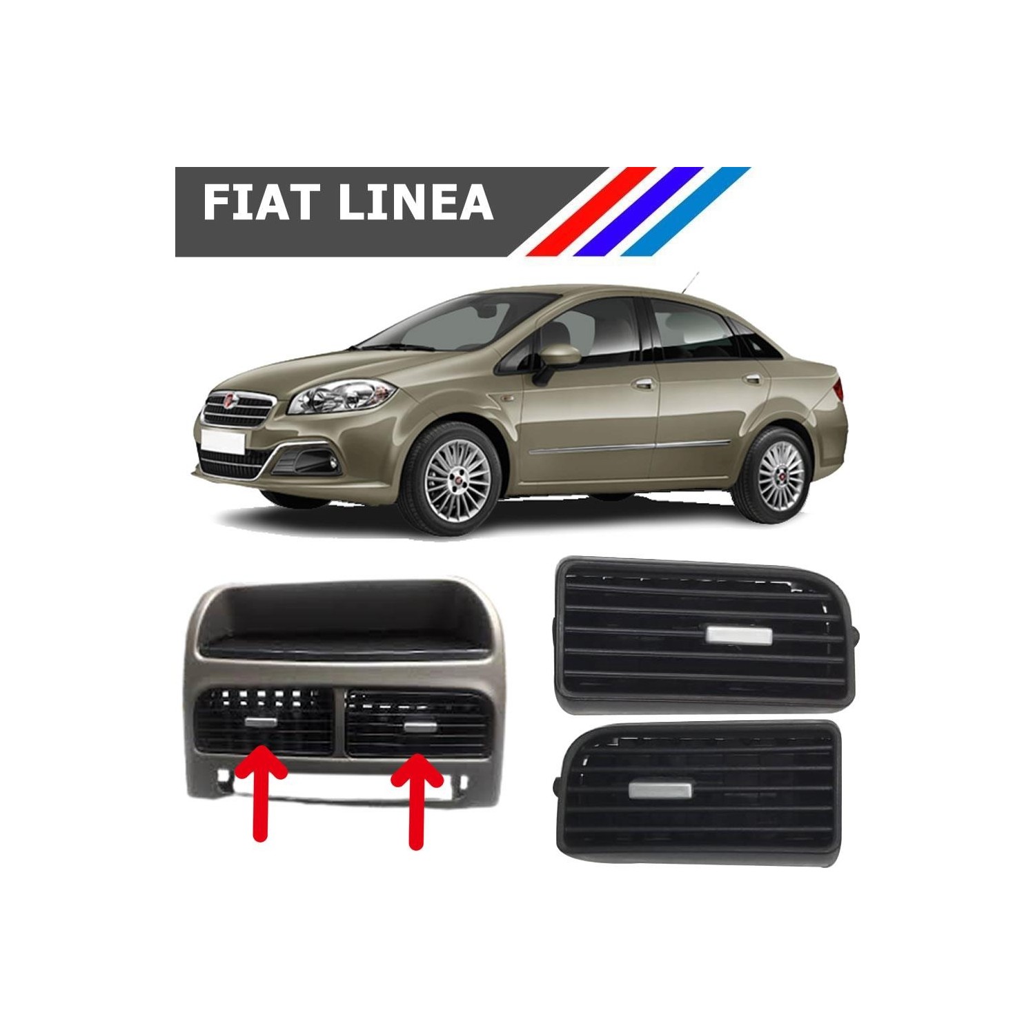 Otozet Fiat Linea Orta Havaland Rma Izgaras Sol Ve Sa Fiyat