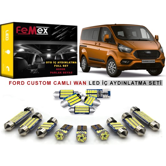 Femex Ford Custom Hususi Led I Ayd Nlatma Ampul Seti Femex Fiyat