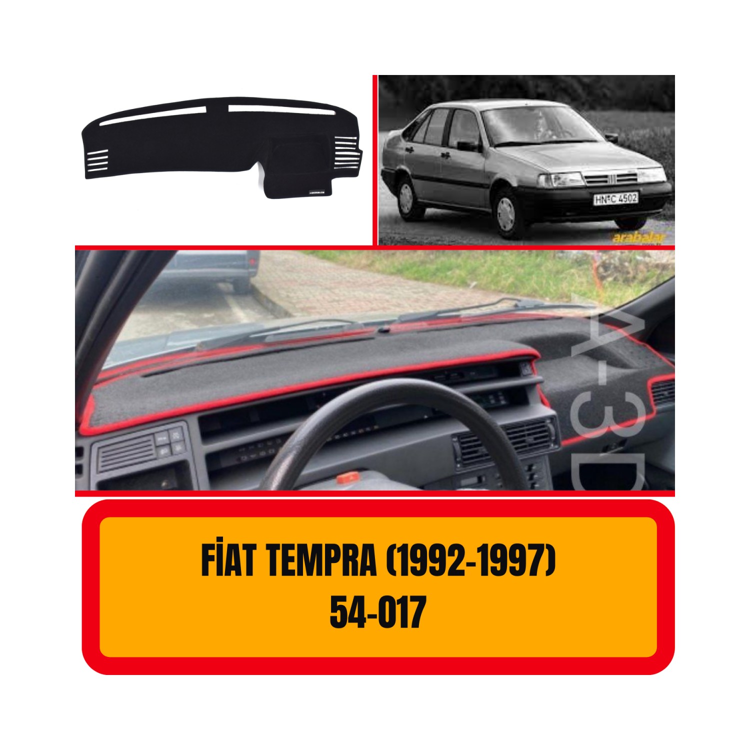 A3D Torpido Koruma Fiat Tempra Tipo 1992 1997 Ön Göğüs Fiyatı