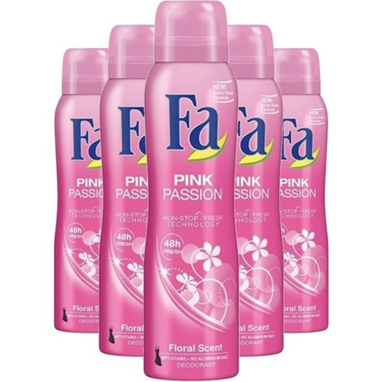 Fa Pink Passion Bayan Deodorant 150 Ml X5 Fiyatı