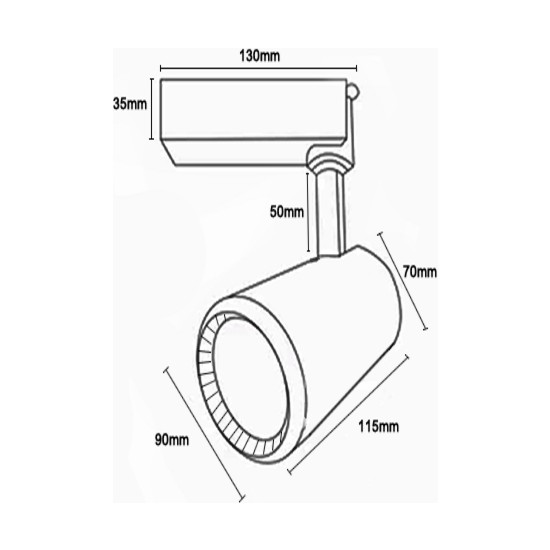 TekwaT Siyah Kasa Led Ray Spot 35 Watt Fiyatı Taksit Seçenekleri