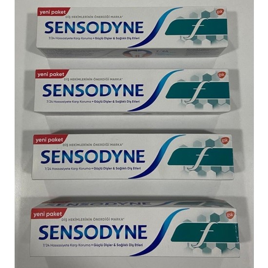 Sensodyne F Diş Macunu 100 ml 4lü Paket Fiyatı Taksit Seçenekleri