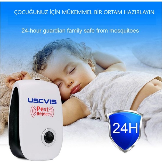 Uscvis Pest Reject Ultrasonic Ha Ere B Cek Sinek Kovucu Fiyat