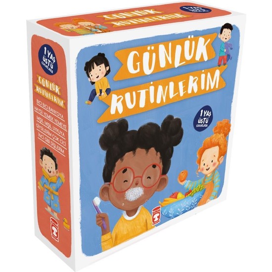 Günlük Rutinlerim Set 5 Kitap Özge Selçuk Bozkurt Kitabı