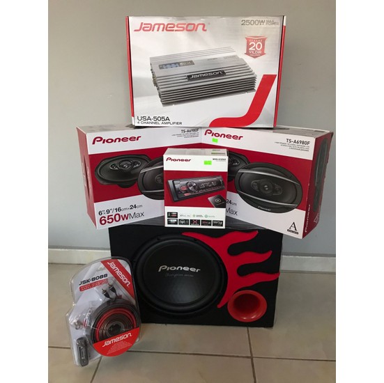 Pioneer Paket Ses Sistemi Tam Takım Jameson Anfi Oval Fiyatı