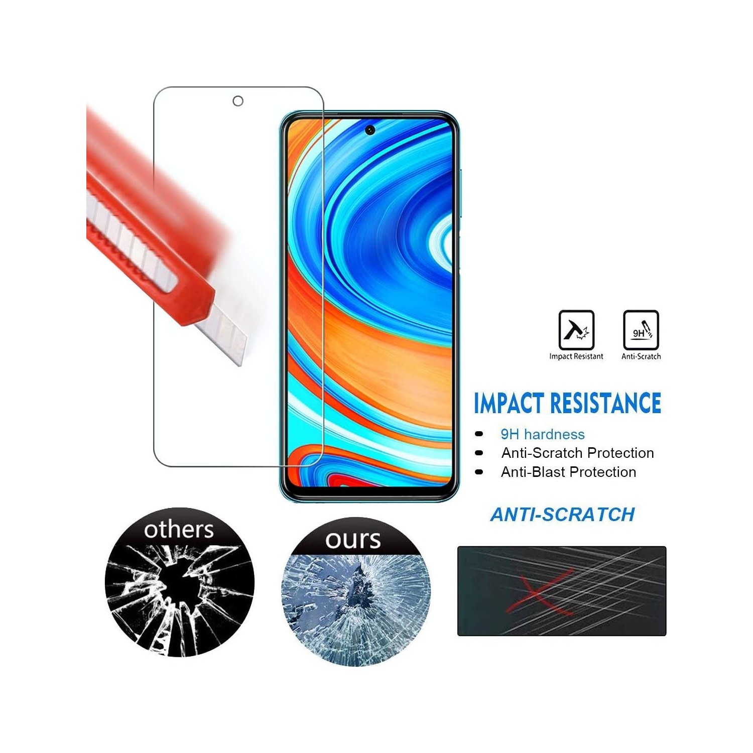 Case 4U Xiaomi Redmi Note 9S Note 9 Pro Tamperli Kırılmaz Fiyatı