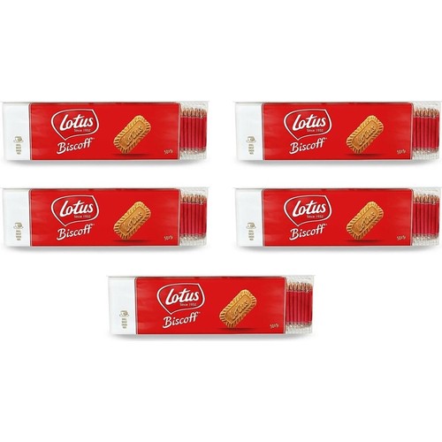 Lotus Biscoff Karamelli Bisküvi 25 li 5 Paket Fiyatı