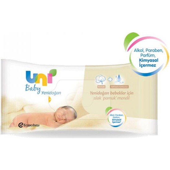 Uni Baby Yenidoğan 36 lı Paket Islak Mendil Fiyatı