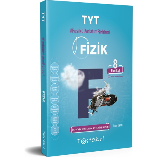 Test Okul Yayınları TYT Fizik Fasikül Soru Bankası Kitabı