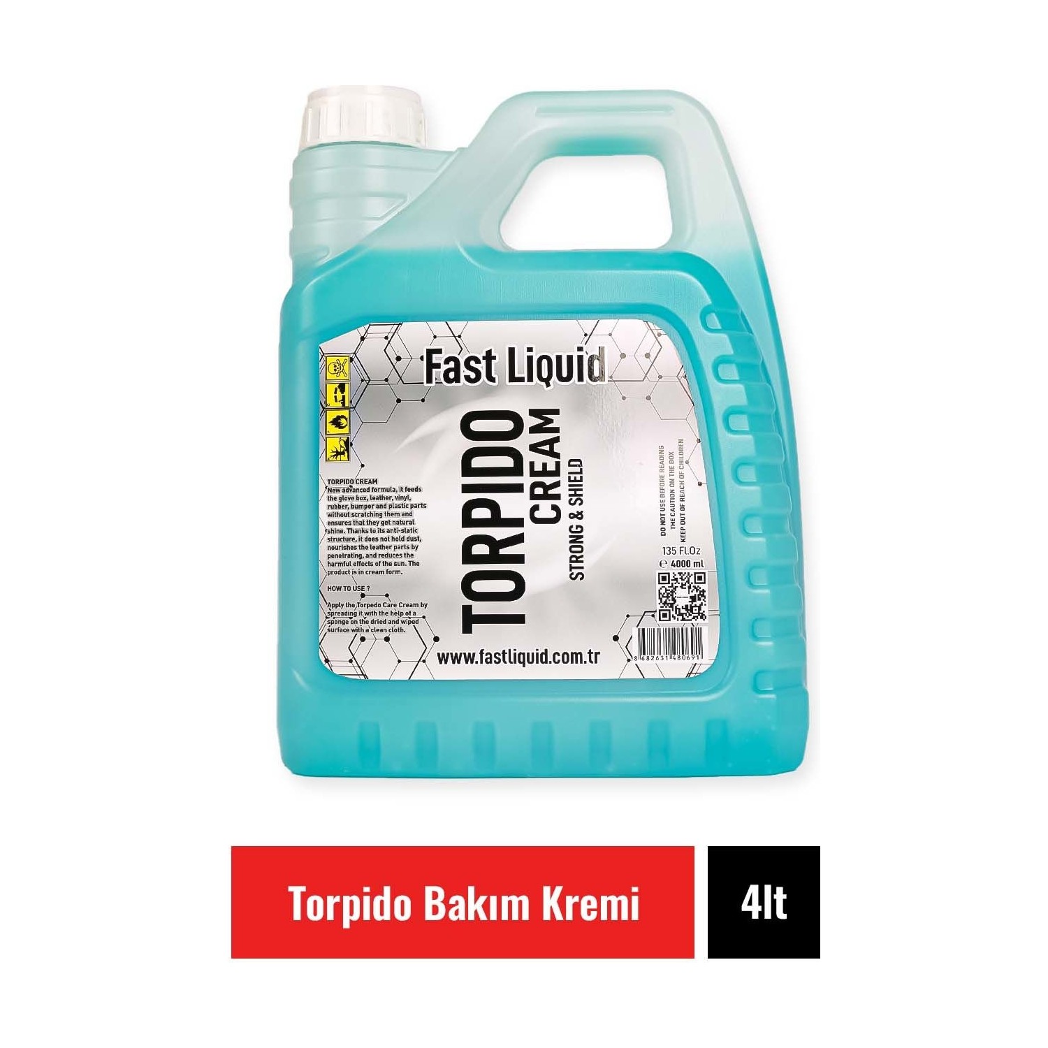 Fast Liquid Torpıdo Cream 4 Lt Torpido Bakım Kremi Fiyatı