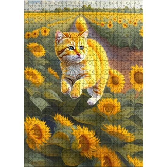 Tablomega Ah Ap Mdf Puzzle Yapboz Ay I Ekleri Ve Kedi Fiyat