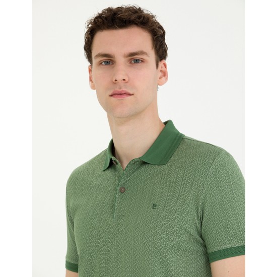 Pierre Cardin Erkek Haki Slim Fit Polo Yaka Ti Rt Fiyat