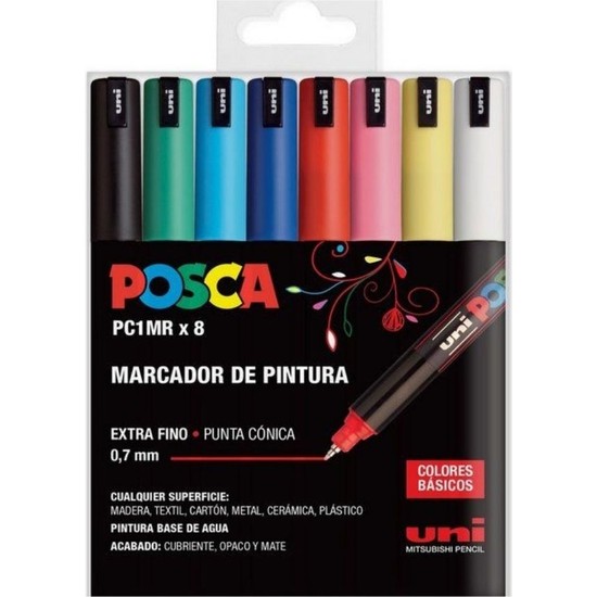 Uni Posca Marker Kalem Pc Mr Mm Li Set Fiyat