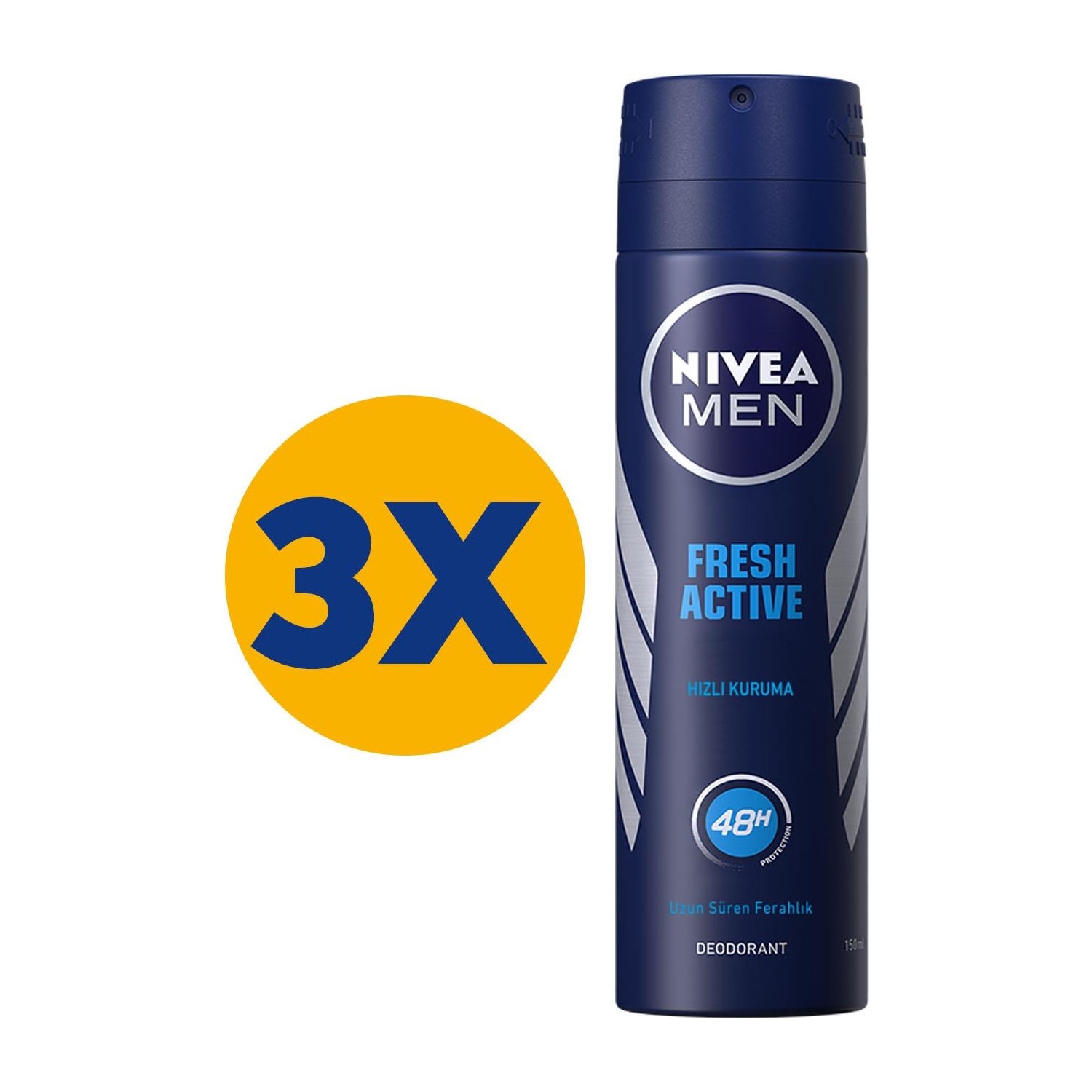 NIVEA Men Erkek Sprey Deodorant Fresh Active 48 Saat Fiyatı