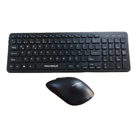 Polygold PG 8040 Slim Kablosuz Klavye Mouse Set Fiyatı