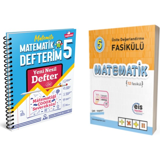 Arı Yayıncılık Arı 5 sınıf Matemito Matematik Akıllı Kitabı