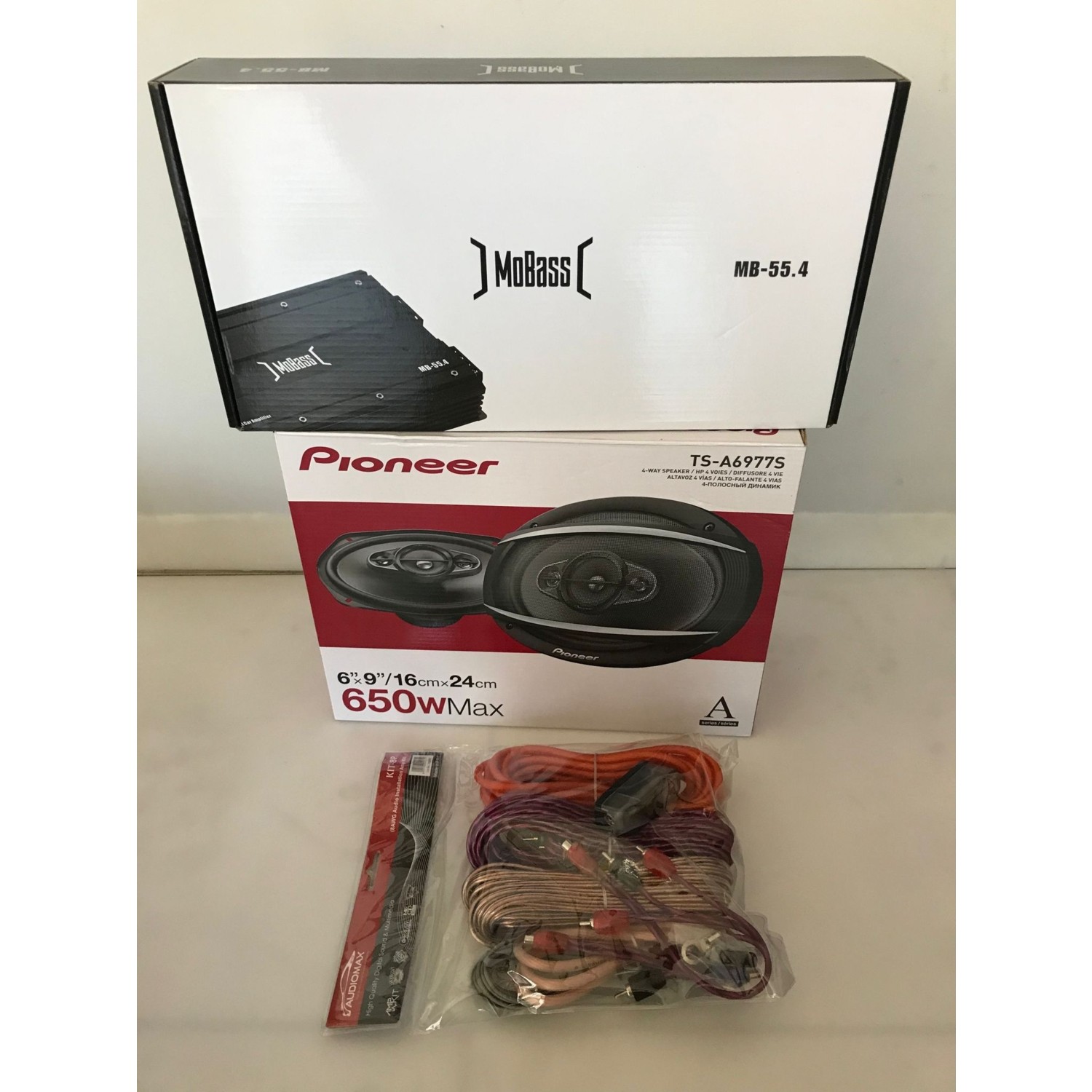 Pıoneer 650W Oval Hoparlör Mobass Anfi Kablo Seti Fiyatı