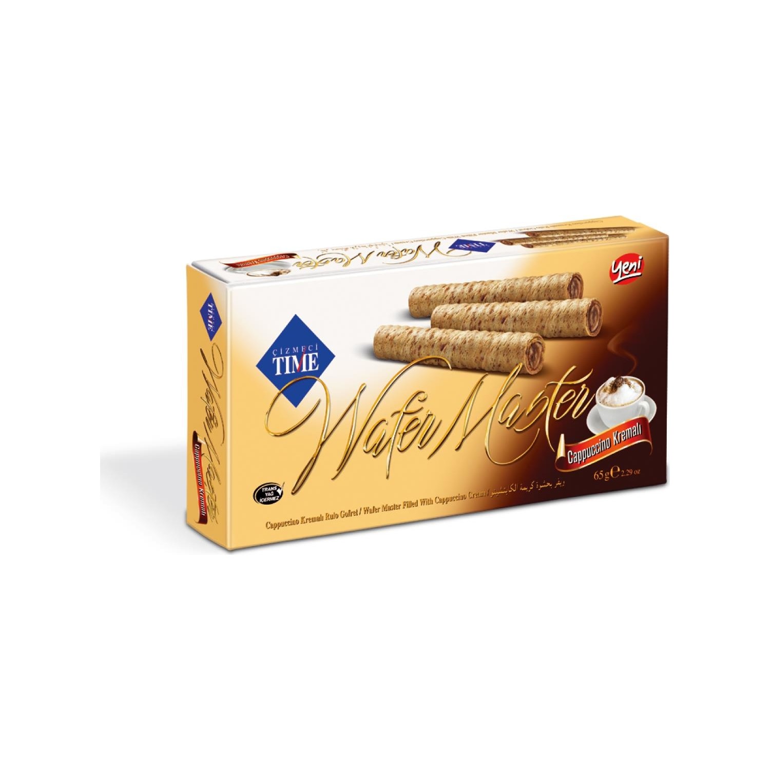 Izmeci Time Wafer Master Gr Cappuccinolu L Paket Fiyat