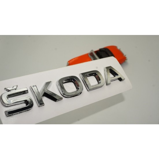 Edexport Skoda Bagaj Krom Abs 3m 3D Yazı Logo Amblem Fiyatı