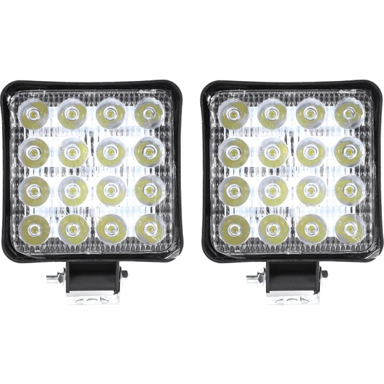 Sagrado Adet 48W 6000K LED Spot Işın Kare Çalışma Lambaları Fiyatı