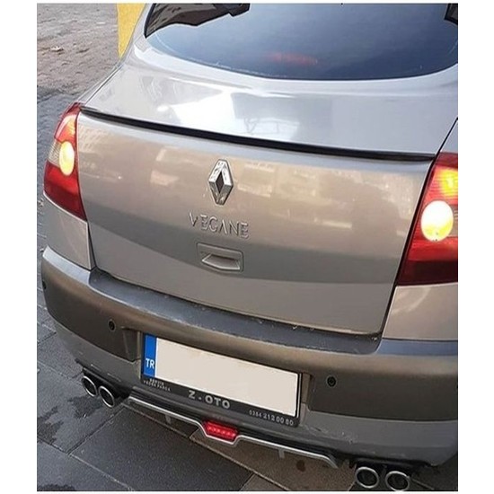 Ezber Renault Megane Piano Black Bagaj Tas Spo Ler Fiyat