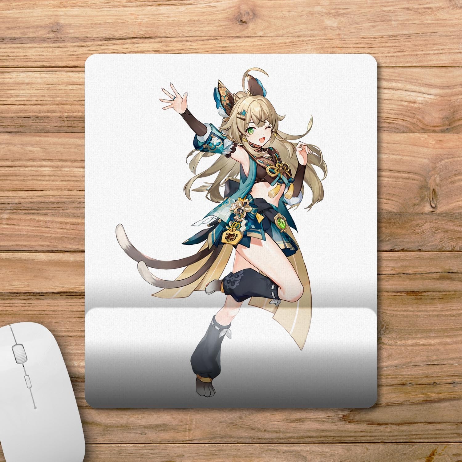 Pixxa Kirara Genshin Impact Bilek Destekli Mousepad Model Fiyat