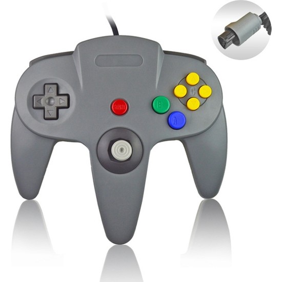 Zshskj Nintendo N64 Kablolu Oyun Denetleyicisi Yurt Fiyatı