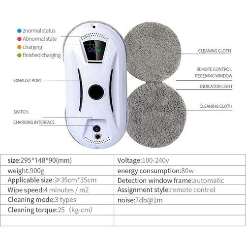 Gui xulian Pencere Temizleme Robotu Uzaktan Kumanda Yüksek Fiyatı