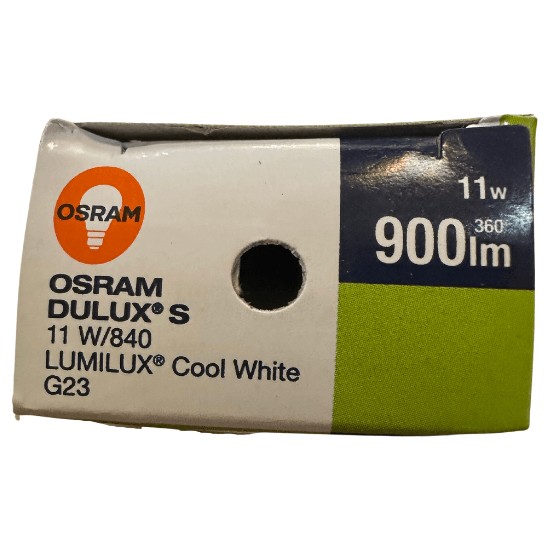 Osram Dulux S 11W 840 4000K Gün Işığı 2 pinli G23 Duylu Fiyatı