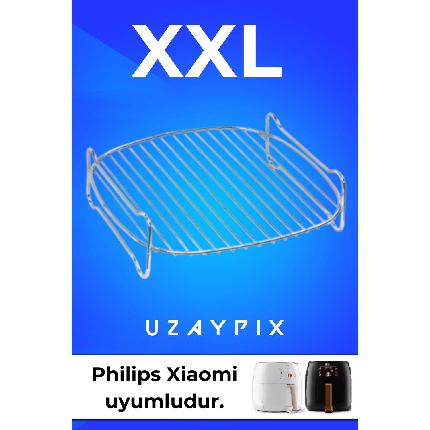 Uzaypix Airfryer Aksesuar Xxl Izgara Teli Frit Z Xxl Fiyat