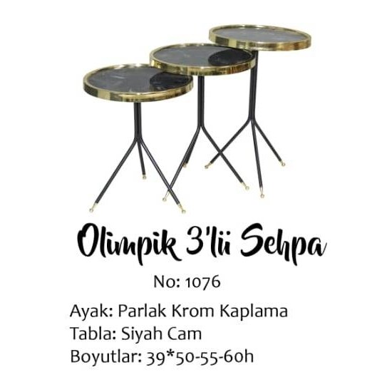 Bengi Ticaret Brc Zigon K Pe Model Sehpa Metal Bak R Gold Fiyat