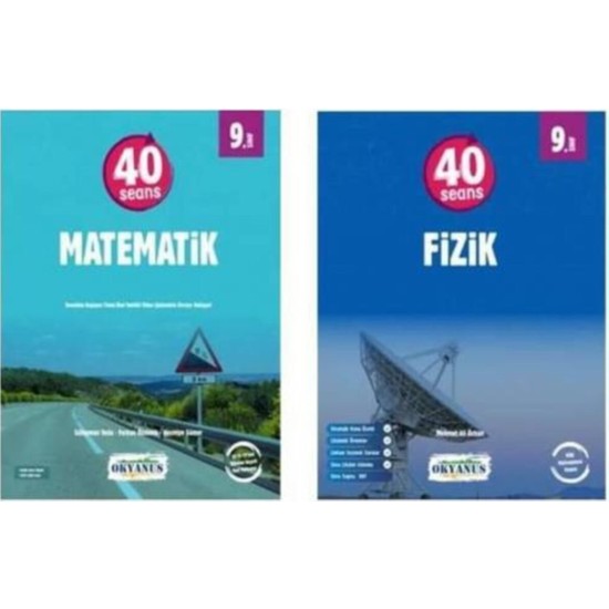 Okyanus Yayınları 9 Sınıf 40 Seans Matematik Fizik 2 Kitap Kitabı