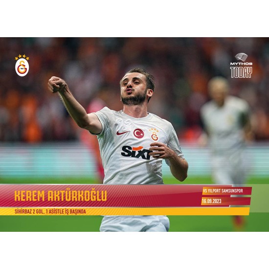 Mythos Cards Kerem Aktürkoğlu Sihirbaz 2 Gol 1 Asistle Iş Fiyatı