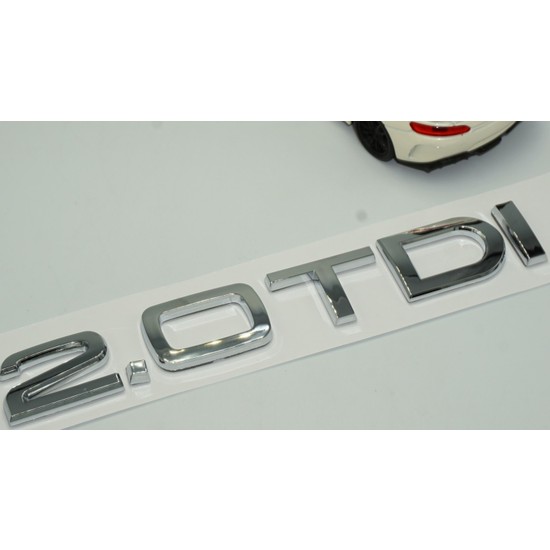 Dk Audi 2 0 Tdi B7 B8 B9 Krom Abs 3m 3D Bagaj Yazı Logo Fiyatı