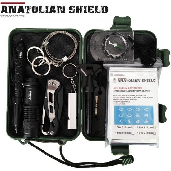 Anatolian Shield Do Ada Hayatta Kalma Survival Kiti Par A Fiyat