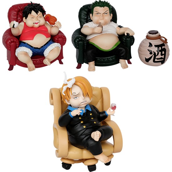 One Piece Tek Parça Çünkü Şişman Zoro El Modeli Kanepe Sanji Oturma