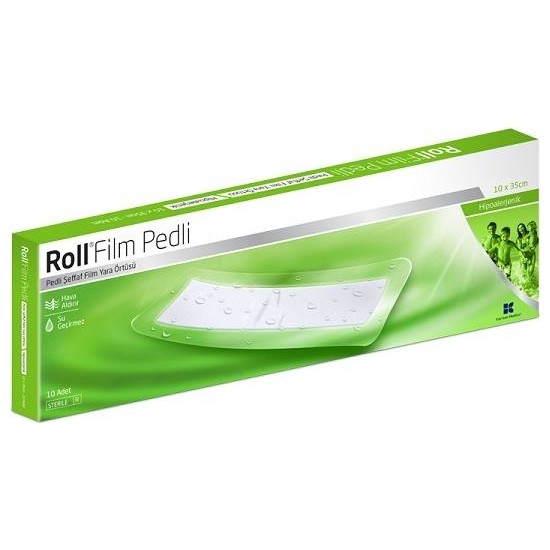 Roll Film Pedli 10X35 cm Steril Pedli Film Yara Örtüsü 1 Fiyatı