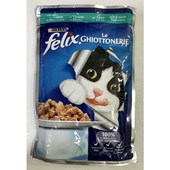 Felix Ton Balıklı Yetişkin Yaş Kedi Maması 100 gr x 20 Adet Fiyatı