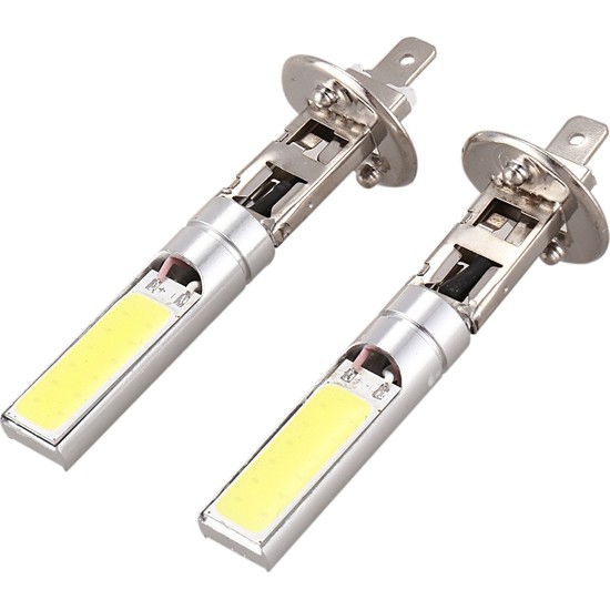 Sunshinee 2x H1 Xenon Beyaz 6000K 7 5W Cob LED Smd Drl Sürüş Fiyatı