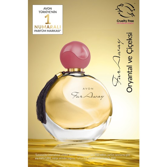 Avon Far Away Edp 50 ml Kadın Parfüm Far Away 125 Ml Fiyatı