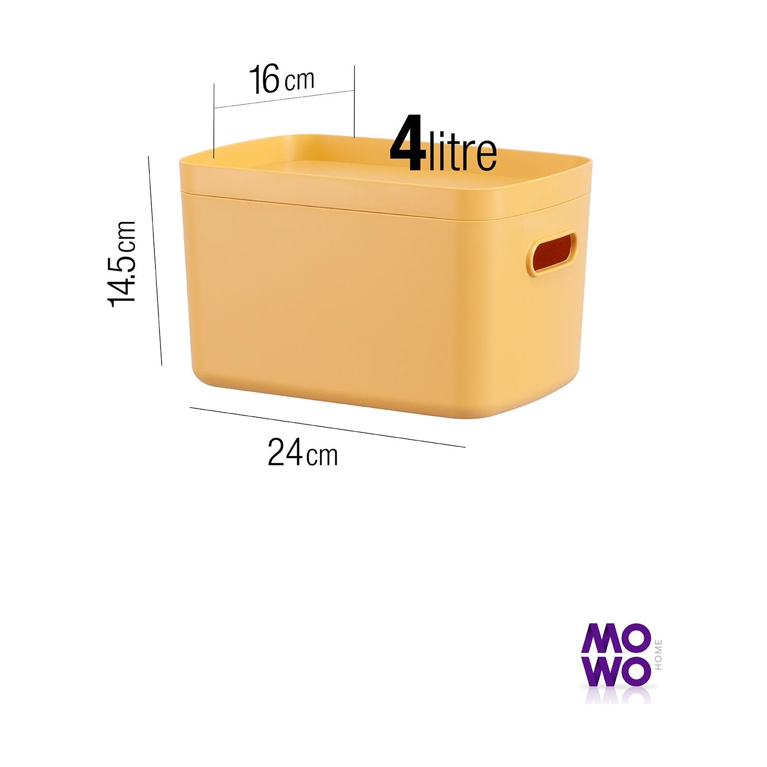 Mowo Home Alegra 3 Adet 4 Lt Hardal Çok Amaçlı Dolap Içi Fiyatı