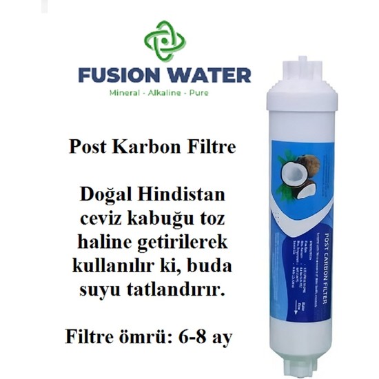 Fusion Water Su Ar Tma Cihaz Filtre Seti L Nline Filtre Fiyat