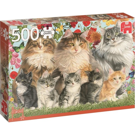 Jumbo Puzzle Par A Francien In Kedi Ailesi Fiyat