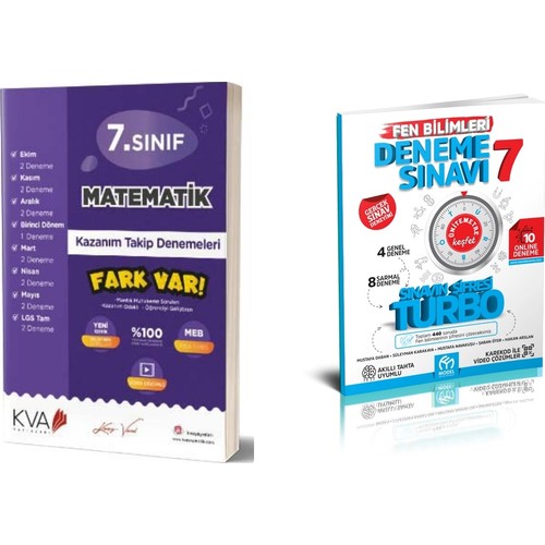 S N F Koray Varol Matematik Deneme Model Turbo Fen Kitab