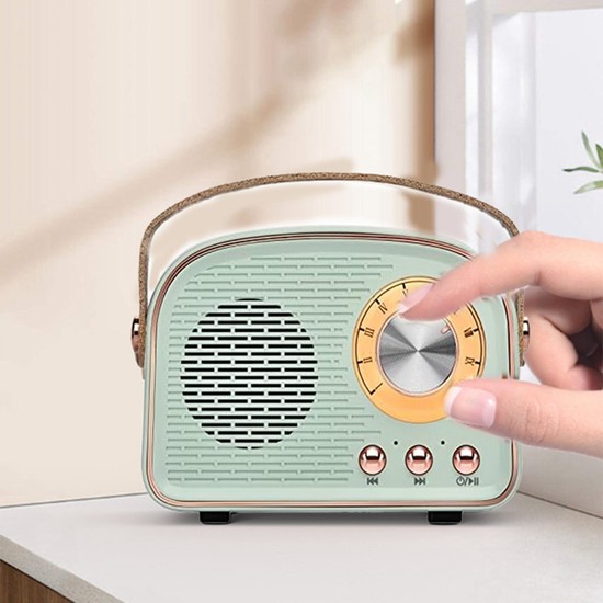 Gorgeous Kablosuz Retro Bluetooth Hoparl R Radyo Tws Fiyat