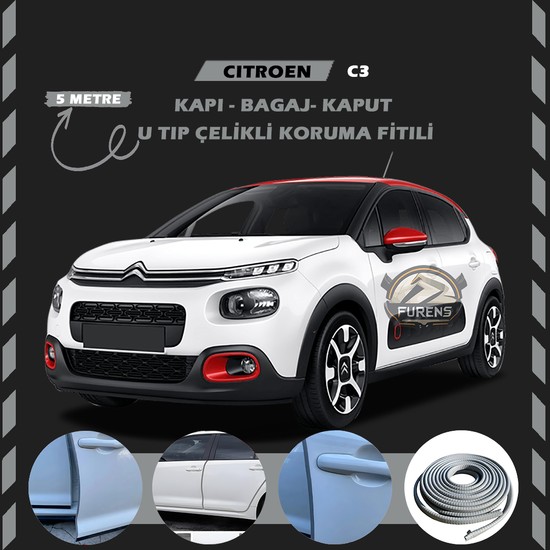 Sts Oto Aksesuar Citroen C Oto Ara Kap Koruma Fitili Fiyat