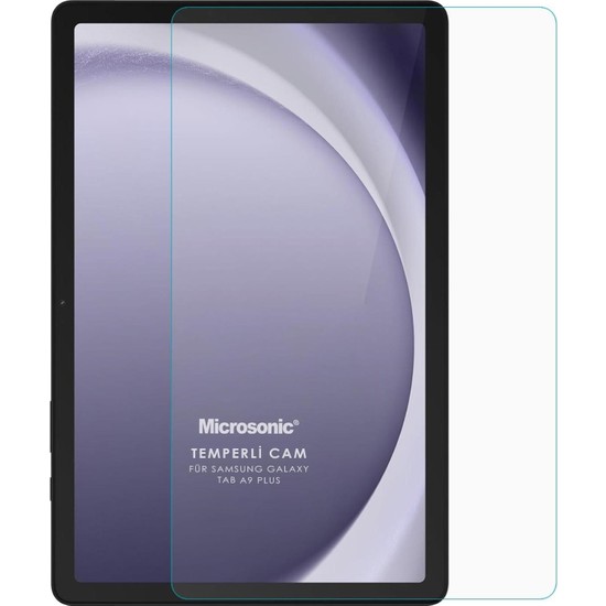 Microsonic Samsung Galaxy Tab A Plus Tempered Glass Cam Fiyat