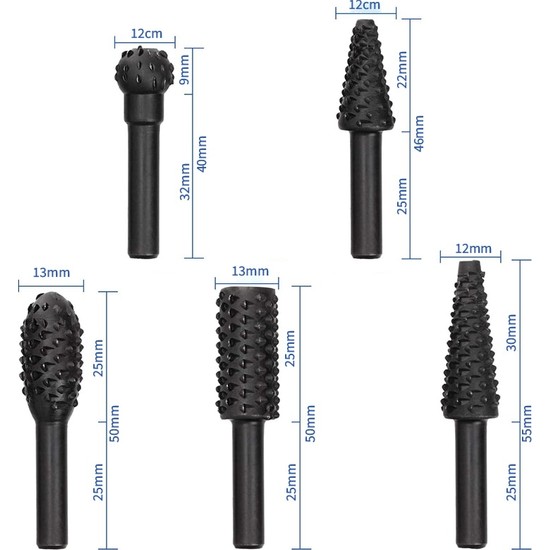 Liyao Gümüş 5 Adet Tungsten Karbür Freze Kesici Döner Aracı Fiyatı