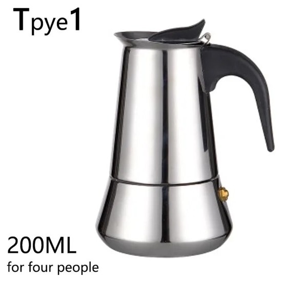 Tayp Ml Paslanmaz Elik Kahve Makinesi Moka Pot Espresso Fiyat