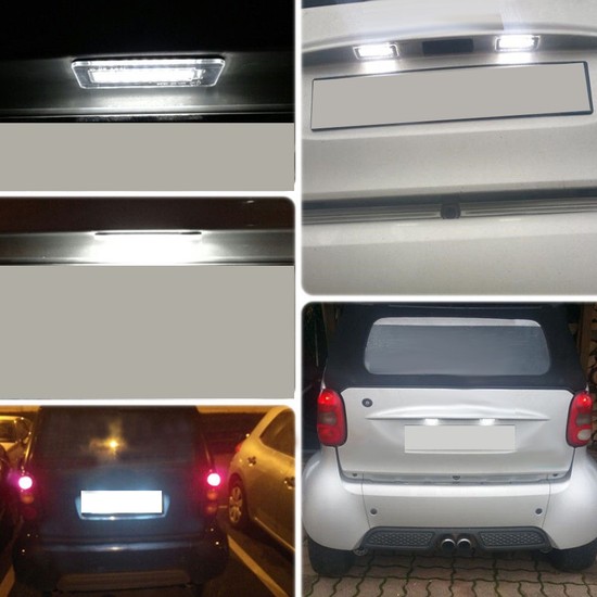 Sagrado Iki Coupe Cabrio I In Benz Smart I In Ara Led Plaka Fiyat